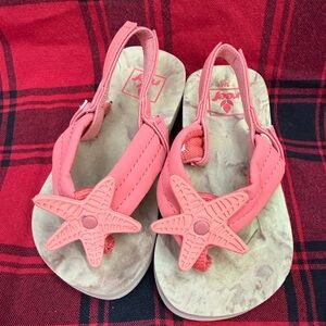 Reef Starfish Pink Kids Sandals